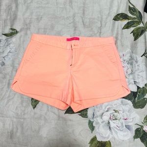 Lilly Pulitzer coral shorts